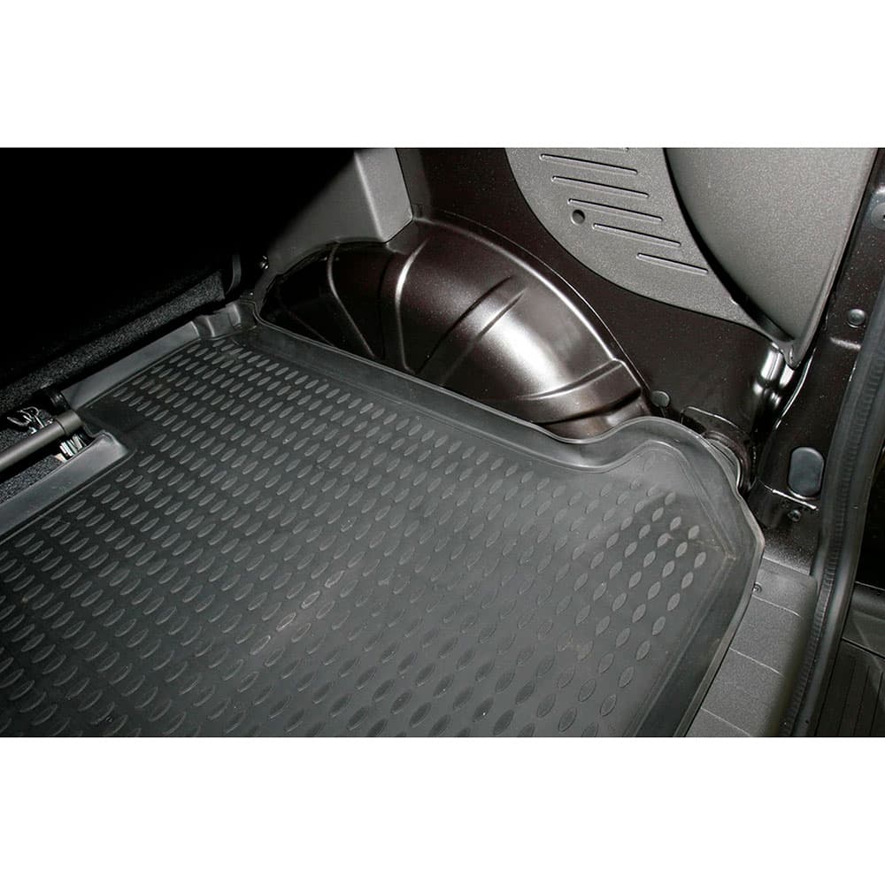 Коврик в багажник Fiat Doblo I (223) 2001-2005 Минивэн, полиуретан Element, Черный, Арт. NLC.15.18.B12