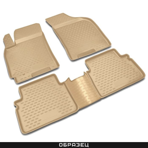 Коврики в салон Lexus GS IV 2011-2015, полиуретан Element, Бежевый, GS 250 Арт. NLC.29.21.212kh