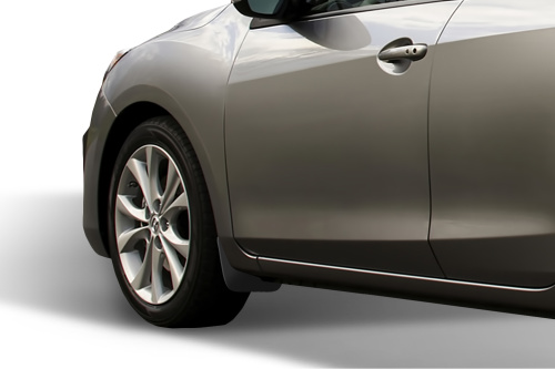 Брызговики Mazda3 II (BL) 2011-2013 FL Седан, задние, полиуретан Арт. FROSCH3322E10