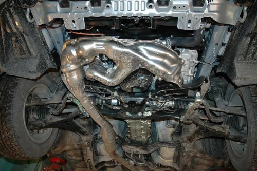 Защита картера двигателя Subaru Impreza III (G12/G22) 2007-2012 Седан V- 2,5 Turbo для модели Impreza WRX STI с 2008 Арт. 22.1378