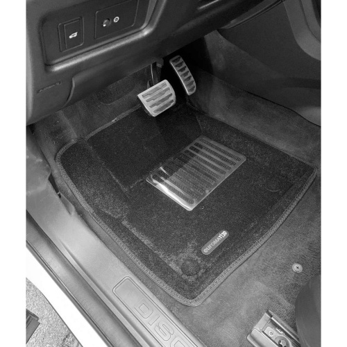 Коврики в салон Land Rover Discovery Sport I (L550) 2014-2019, 3D EVA Euromat, Черный, Арт. EM3DEVA003107