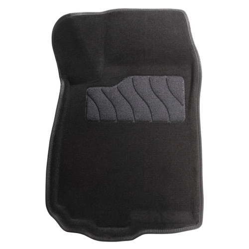 Коврики в салон Chevrolet Aveo II (T300) 2011-2020 5 дв., 3D ткань Seintex , Черный, Арт. 86275