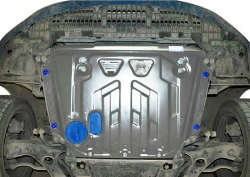 Защита картера двигателя и КПП Toyota Auris I 2006-2010 Хэтчбэк 5 дв. V-1.6, 1.8 Арт. 33357731