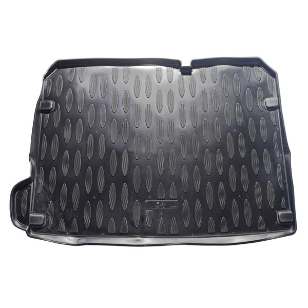 Коврик в багажник Citroen C4 II 2010-2016 Седан, полиуретан Aileron, Черный, Арт. 73308