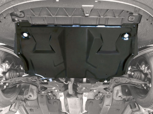 Защита картера двигателя и КПП Volkswagen Polo V 2009-2015 Седан V - все Арт. 111.05842.1
