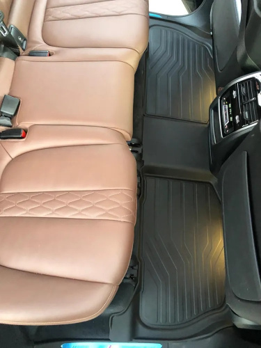 Коврики в салон BMW X5 IV (G05) 2018-, резина 3D SRTK LUX, Черный, Арт. 3D.BM.X.5.18G.08X06
