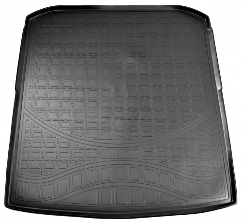 Коврик в багажник Skoda Superb III 2015-2019 Лифтбек, полиуретан Norplast, Черный, Арт. NPA00-T81-820