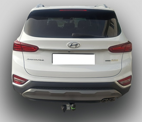 Фаркоп Hyundai Santa Fe IV (TM) 2018-2021 Дизель  LEADER PLUS Арт. H230-A