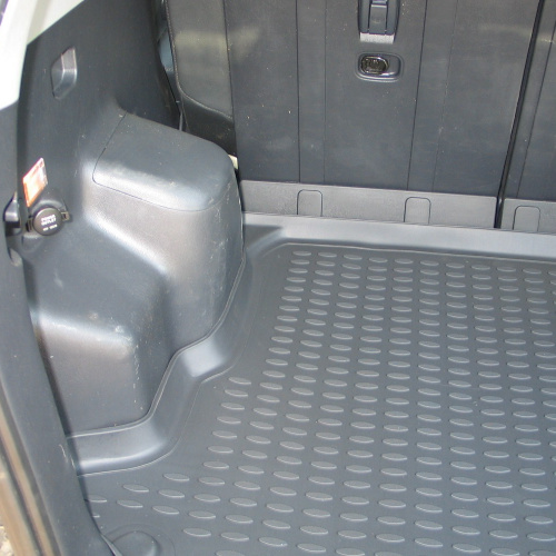 Коврик в багажник Hyundai Tucson I (JM) 2004-2010, полиуретан Element, Черный, Арт. NLC.20.14.B13