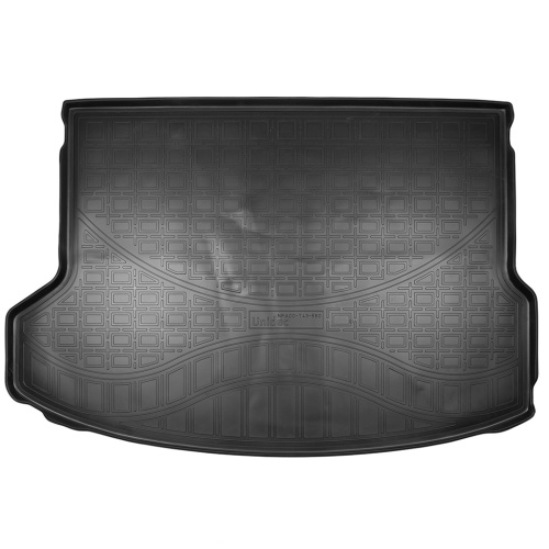 Коврик в багажник Kia Seltos I 2019-, полиуретан Norplast, Черный, с сабвуфером Арт. NPA00-T43-560