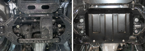 Защита картера двигателя Great Wall Hover H3 2010-2014 V - 2.0T Арт. 111.02022.1