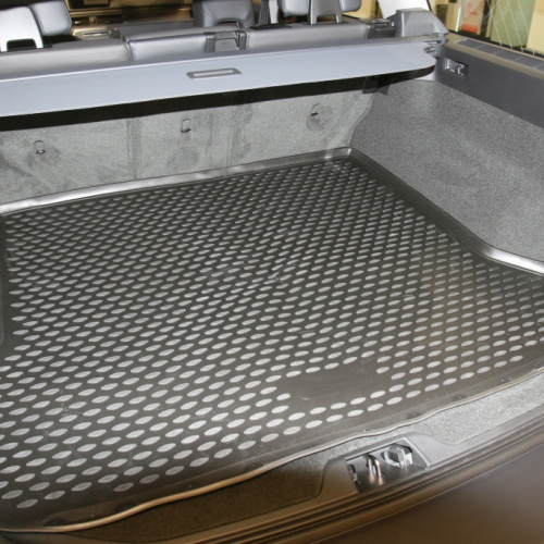 Коврик в багажник Volvo V70 III 2007-2013, полиуретан Element, Черный, Арт. CARVOL00008