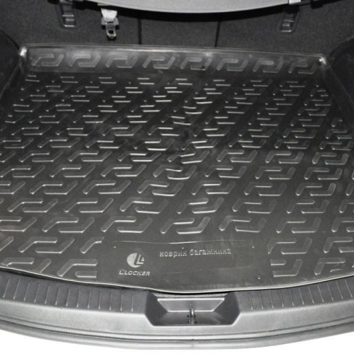 Коврик в багажник Nissan X-Trail III (T32) 2013-2019, полиуретан L.LOCKER, Черный, Арт. 0105040301
