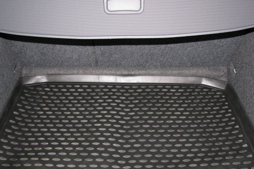 Коврик в багажник Skoda Octavia II (A5) 2004-2009 Универсал, полиуретан Element, Черный, Арт. NLC.45.08.B12