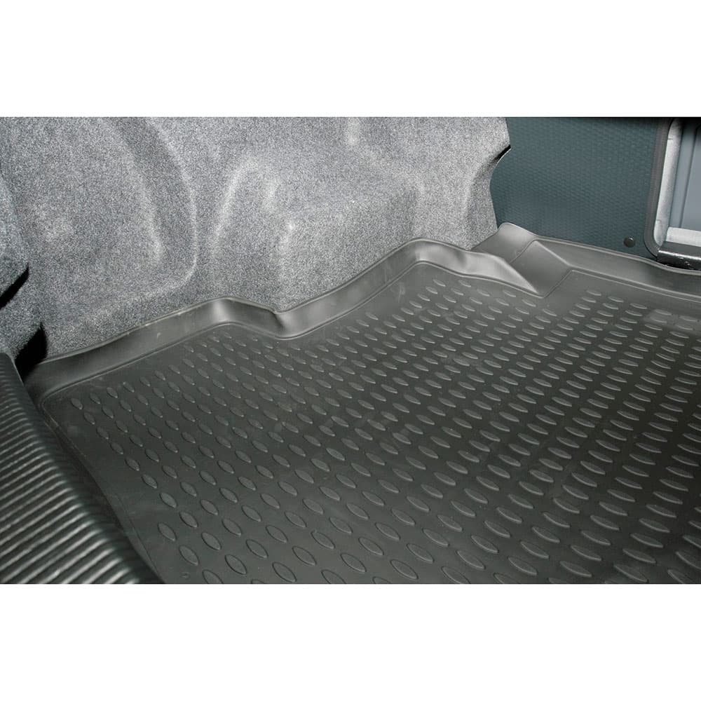 Коврик в багажник Nissan Almera II (N16) 2000-2002 Седан, полиуретан Element, Черный, Арт. NLC.36.16.B10
