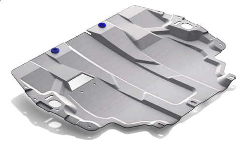 Защита картера двигателя и КПП Volkswagen Caddy IV 2015-2020 Фургон V - 1.6; кроме Webasto Арт. 33358551