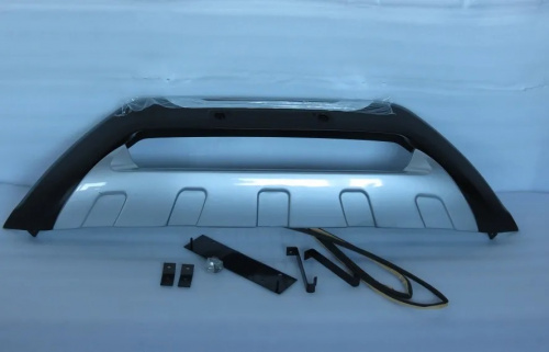 Honda CR-V IV 2012-2018 Накладка на бампер штамп.полосы СОЮЗ-96, арт. CRV IV
