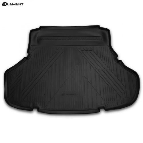 Коврик в багажник Lexus ES VI 2012-2015, полиуретан Element, Черный, Арт. CARLEX00003