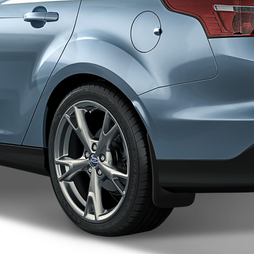 Брызговики Ford Focus III 2014-2018 рестайлинг Универсал, задние, полиуретан Арт. NLF.16.74.E11