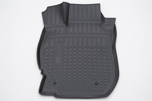 Коврики в салон Nissan Almera IV (G15) 2012-2018 Седан, полиуретан 3D Norplast, Черный, Арт. NPA11-C61-021