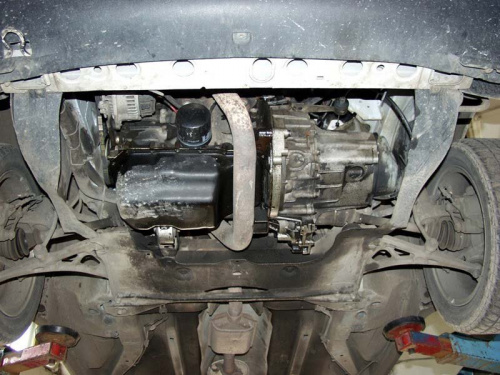 Защита картера двигателя и КПП Peugeot 405 I 1987-1996 Седан V-1,4; 1,6; 2,0 Арт. 17.0109