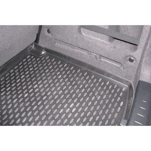 Коврик в багажник SEAT Altea I 2004-2009, полиуретан Element, Черный, Арт. NLC4401B12