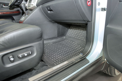 Коврики в салон Lexus RX III 2008-2012, полиуретан Element, Черный, Арт. NLC.29.10.210k