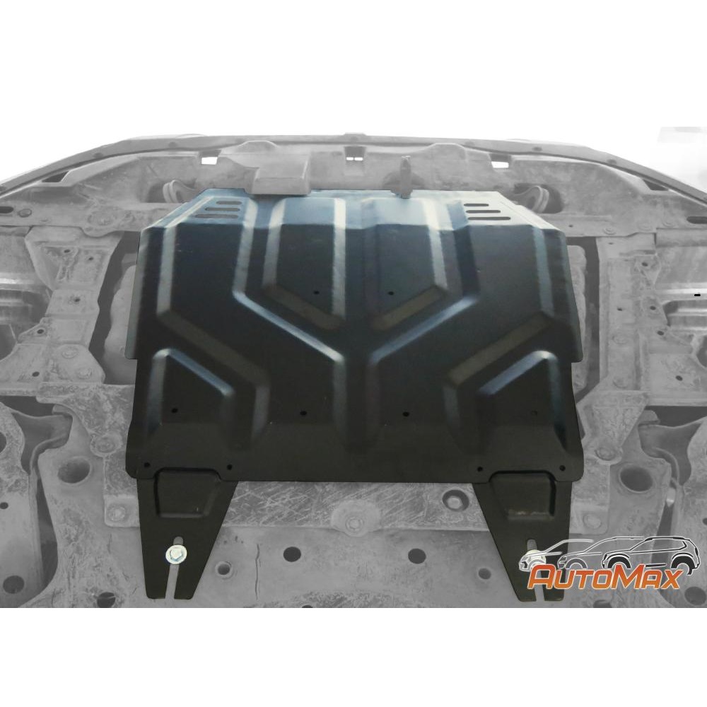 Защита картера двигателя и КПП Mitsubishi Lancer 10 2007-2010 Седан V - 1.5; 1.8; 2.0 Арт. AM.4037.1