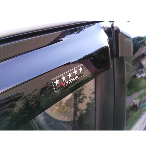 Дефлекторы окон Cadillac Escalade IV 2014-2020, накладные 4 шт Арт. D55049