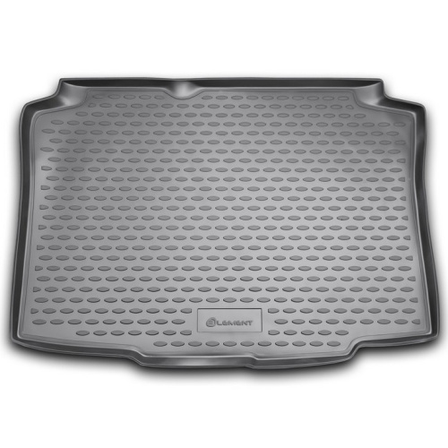 Коврик в багажник SEAT Ibiza IV (6J) 2008-2012 Хэтчбэк 5 дв., полиуретан Element, Черный, Арт. NLC.44.03.B11