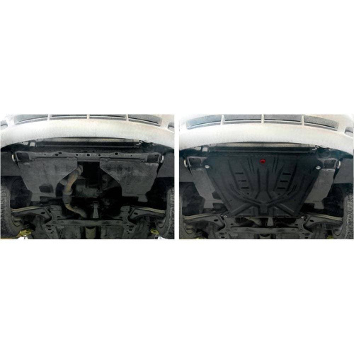 Защита картера двигателя и КПП Chevrolet Lacetti 2004-2013 Седан V - 1.4; 1.6; 1.8 Арт. 111.01004.3