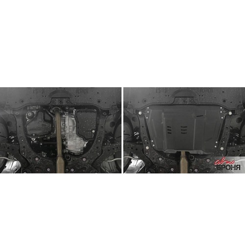 Защита картера двигателя и КПП Toyota Camry VI (XV40) 2006-2009 V-2.0;2.5;3.5; включая правый руль Арт. 111.09519.1