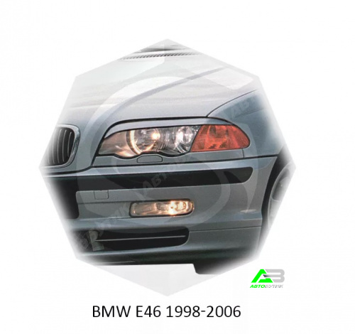 Bmw 3 (E46) coupe 1998-2006 Реснички на фары, арт. Rbm03