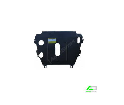 Защита картера двигателя, КПП, масляного фильтра Motodor для Geely Emgrand X7, Сталь 2 мм, арт. 04205