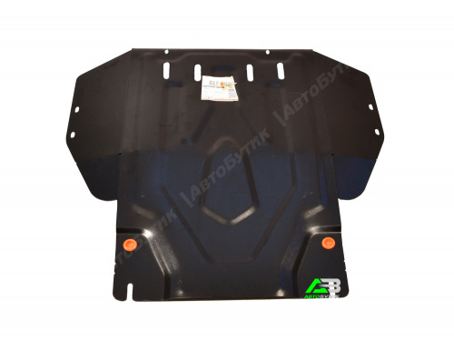 Защита картера двигателя и КПП ALFeco для Volkswagen Caddy, Сталь 2 мм, арт. ALF2625st
