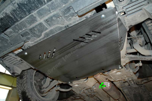 Защита картера двигателя и КПП SHERIFF для Citroen C5, Алюминий 5 мм, арт. 