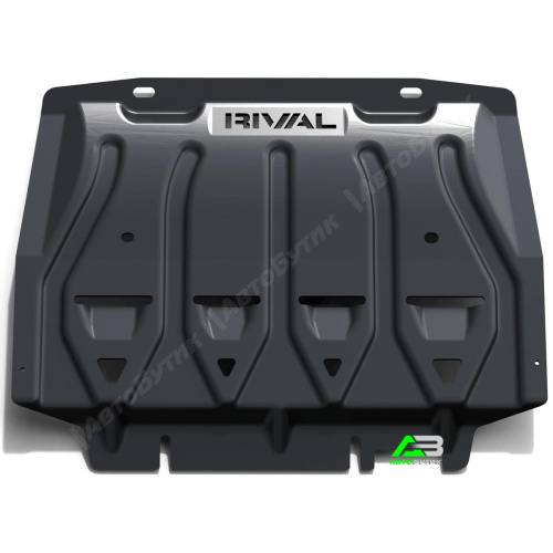 Защита радиатора Rival для Ford Ranger, Сталь 3 мм, арт. 2111184113