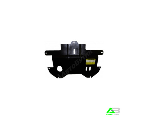 Защита картера двигателя и КПП Motodor для Chevrolet Spark, Сталь 2 мм, арт. 03033