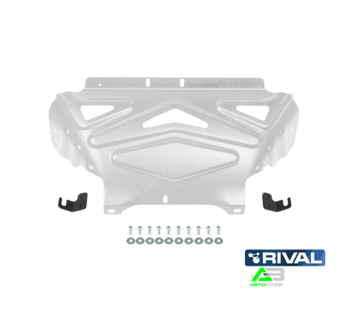 Защита картера двигателя Rival для LADA (ВАЗ) NIVA (4X4), Алюминий 3 мм, арт. 33360402