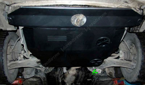 Защита картера двигателя и КПП SHERIFF для Hyundai Sonata, Сталь 2 мм, арт. 10.0053