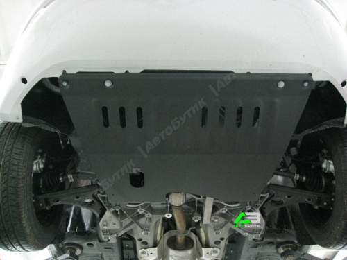 Защита картера двигателя и КПП ALFeco для Fiat Linea, Сталь 2 мм, арт. ALF0606st