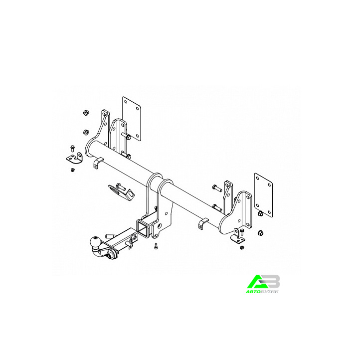 Фаркоп BMW X5 (G05) 2018-2023 BALTEX Арт. 03907732