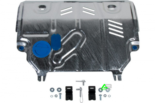 Защита картера двигателя и КПП Rival для Lexus NX, Оцинкованная сталь 1,5 мм, арт. ZZZ.3211.1