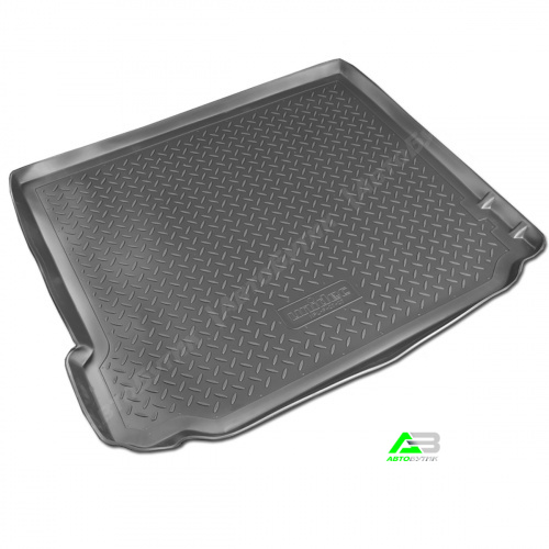 Коврик в багажник BMW X5 (E70) 2006-2010, полиуретан Norplast, Черный, Арт. NPL-P-07-07