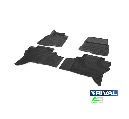 Коврики в салон Rival Mitsubishi Pajero  1992-2002, арт. 14004002