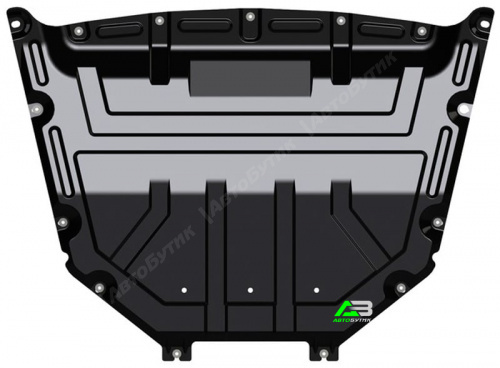 Защита картера двигателя и КПП SHERIFF для LADA (ВАЗ) Vesta, Сталь 1,8 мм, арт. 27.2984 V1