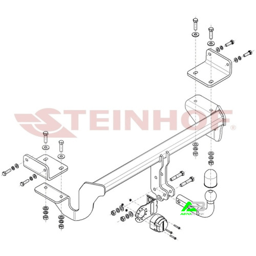 Фаркоп Kia Ceed III 2018-2021 Хэтчбэк 5 дв. Steinhof Арт. K085