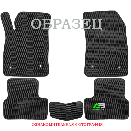 Коврики в салон Klever Kia K5  2019-, арт. EVA.B.0502507322110K