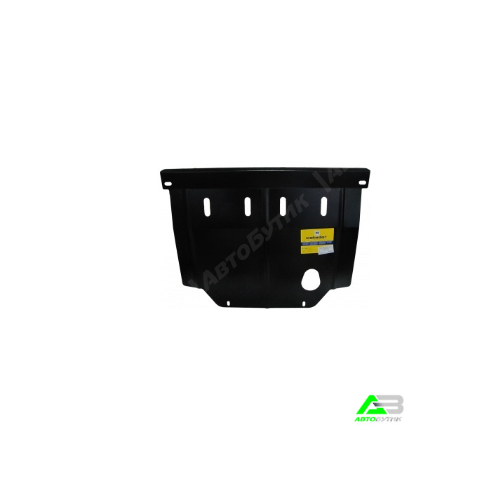 Защита картера двигателя и КПП Motodor для Honda Civic, Сталь 2 мм, арт. 00802