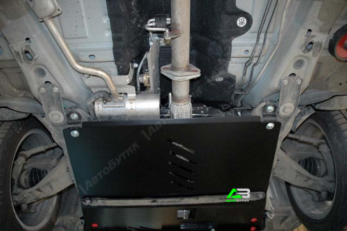 Защита картера двигателя и КПП SHERIFF для Jaguar X-Type, Сталь 2 мм, арт. 